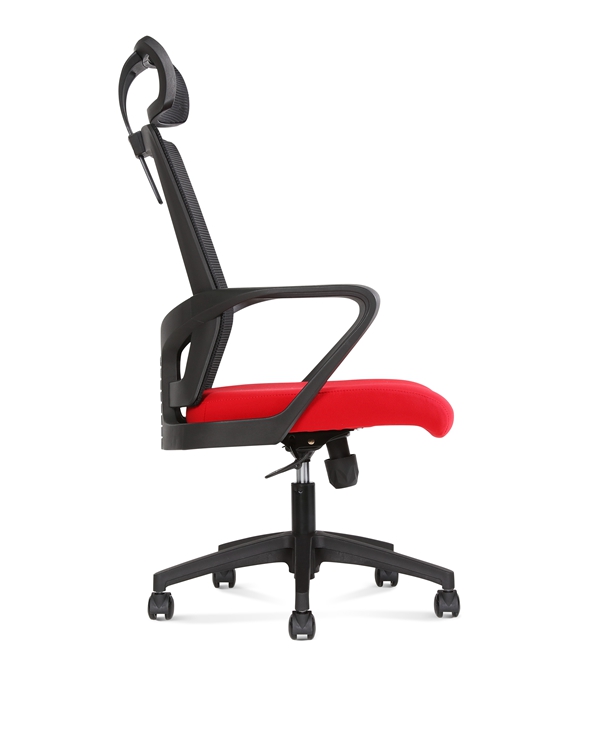 High Back Red Ergonomic Mesh Executive Chairs with home office chair