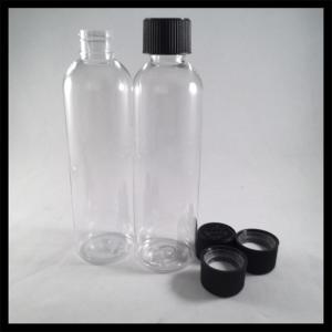 Wholesale 120ml Twist Top Juice Bottles , Transparent Plastic Vials With Screw Caps from china suppliers