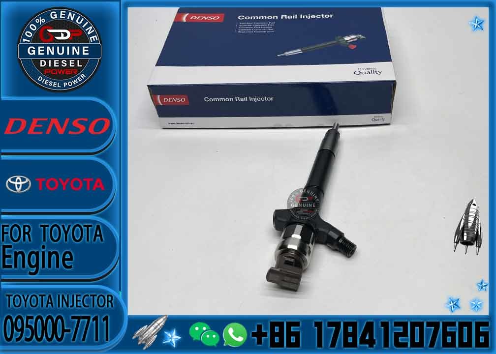 diesel fuel engine injector 095000-7711 23670-59036 for TOYOTA engine 095000-7710 23670-59035 095000-7711 23670-59036