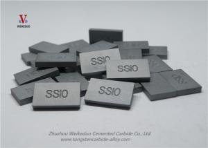 Wholesale Abrasion Resistance Tungsten Carbide Cutting Tips , Carbide Tool Inserts from china suppliers