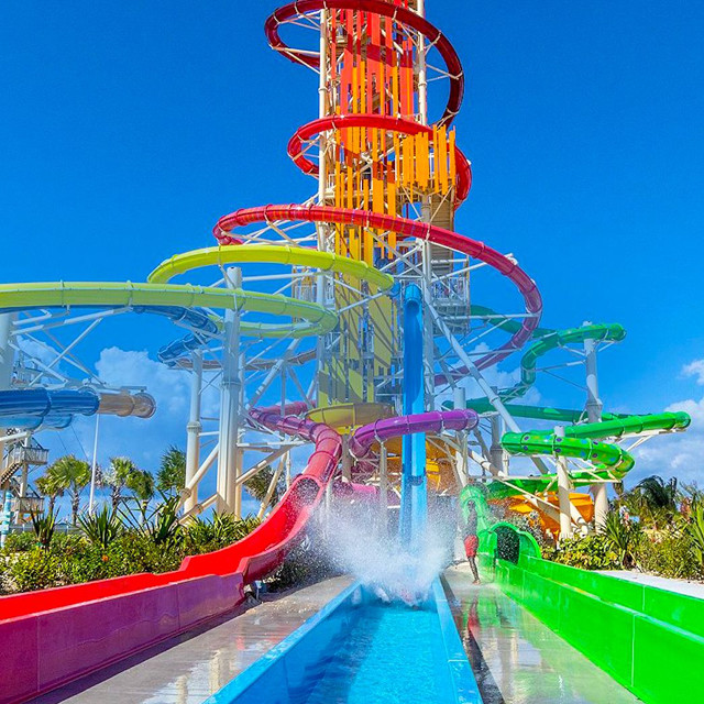 Water Playground Thrilling Large Aqua Loop Water Spiral Slide For Adult
