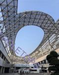 High Strength 800×800mm 6.0mm Perforated Metal Panel Facade For Exhibition