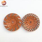 180mm Round Shaped Turbo Diamond Cup Wheels For Floor Grinding