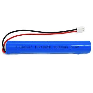 Wholesale Rechargeable Exit Sign Battery Replacement 6.4V 1600mAh LiFePO4 from china suppliers