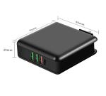 Multi Port 61W Travel Laptop Global Multi Port USB Chargers
