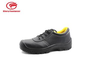 Wholesale Protective Mens Lightweight Steel Toe Boots Split Leather Yellow Mesh Lining Warehouse from china suppliers