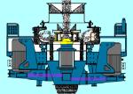 Coarse Powder Mill Stone Crusher 630kw Stone Granulator 1200r/Min