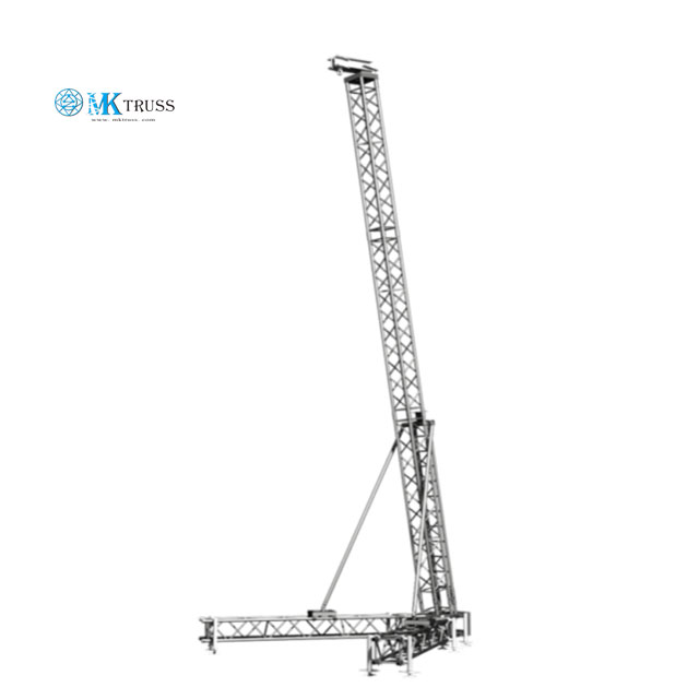 24ft Line Array Speaker Truss OEM Main Tube diameter and Spigot/ Screw/ Fork Connector
