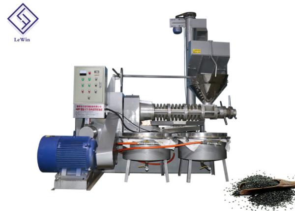 Hot press and cold press spiral oil press machine high quality edible oil