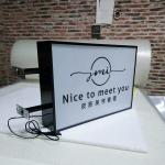Aluminum Frame Hanging Lightbox Sign