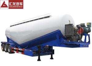 Wholesale 36000l Pneumatic Dry Bulk Trailers 3 Axle High - Strength Carbon Steel from china suppliers
