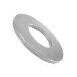Strong Big Size N35 Neodymium Magnet Ring Shape Nickel Coating