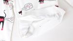 2016 Fashion Girl Kid's Cat Cartoo Pattern Long Sleeve Cotten Sport Kitten Top