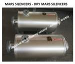 Q235-A carbon steel material marine muffler, marine spark extinguisher, marine