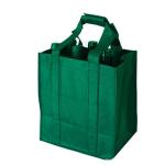 Custom Printed Promotional Carrier Bags Shopping Totes in Green /, Purple /