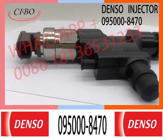 Genuine Fuel Injector 23670-E0410 23670-78160 0950008470 Common Rail Fuel Injector 095000-8470