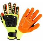 HPPE TPR Spandex Impact Mechanic Touch Screen Gloves 7'' 8'' 9''
