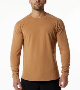 Wholesale Fashion Men′s Fitted Long Sleeve 94% Cotton 6% Elasticity Custom Logo Shirt from china suppliers