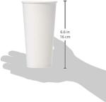 White Colour 4oz 100ml Take Away Single Wall Style Disposable Paper Cup