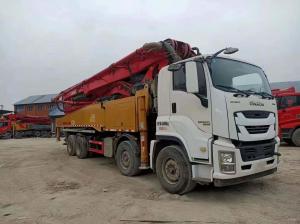 Wholesale 1400mm Feeding Height Used Concrete Pump Truck 56 Meters for Construction Equipment from china suppliers