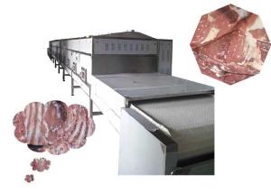 Wholesale Stainless Steel Microwave Food Thawing Machine 60-600kg Capacity With Steam Heating from china suppliers
