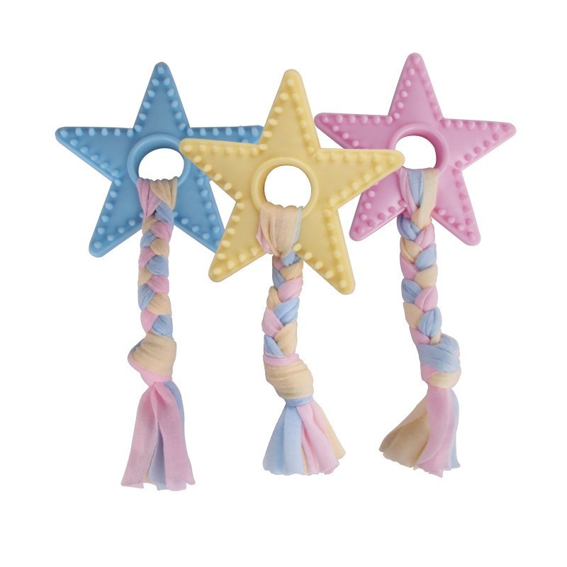  rubber rope dog toy