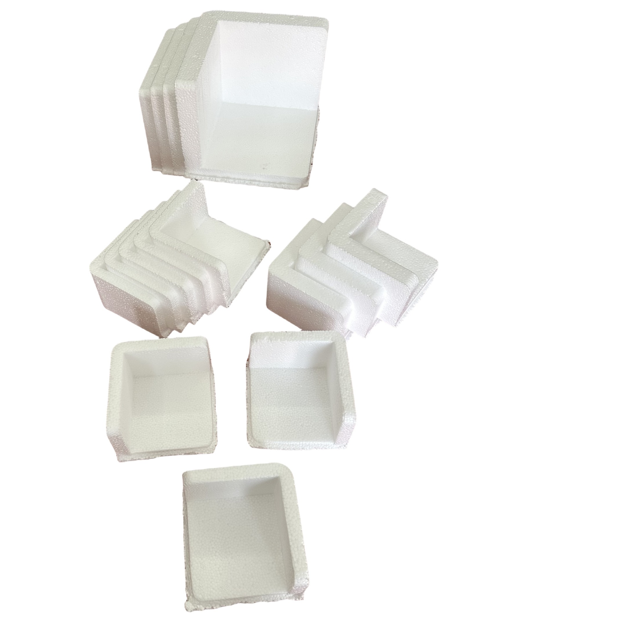 EPS foam corner furniture glass panels and electronic equipment corner packaging customized