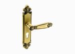 135mm 63mm Vintage Solid Brass Bronze Interior Door Handles For Luxury Door