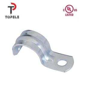 Wholesale Zinc Plated Steel One Hole EMT Conduit Strap EMT Conduit And Fittings from china suppliers