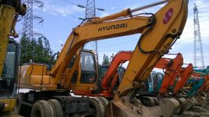 Wholesale Used HYUNDAI R130W-5 WHEEL EXCAVATOR SALE from china suppliers