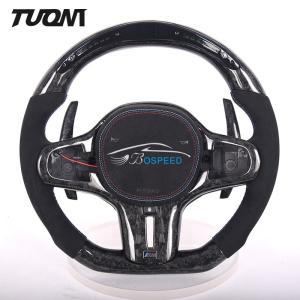Wholesale LED Forged Carbon Fiber Bmw G20 G30 X3 X5 Steering Wheel Alcantara Auto Parts from china suppliers