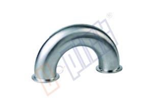 Wholesale Food Grade 304 Stainless Steel Pipe Fittings 180 Degree U Fast Loading Return from china suppliers