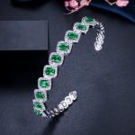 Fashion Cubic Zirconia Bracelet Bangle Chain Bracelets For Women Gold Silver