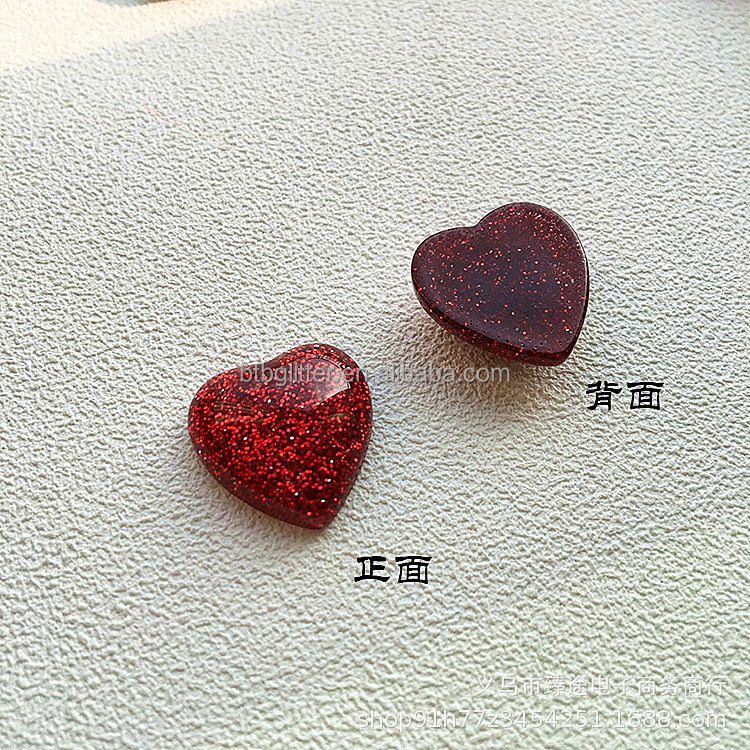 Europe Regional Feature Mosaic Tiles Glass Glitter Chips Resin Flatback Cabochons for Craft Accessories and Hair Centers