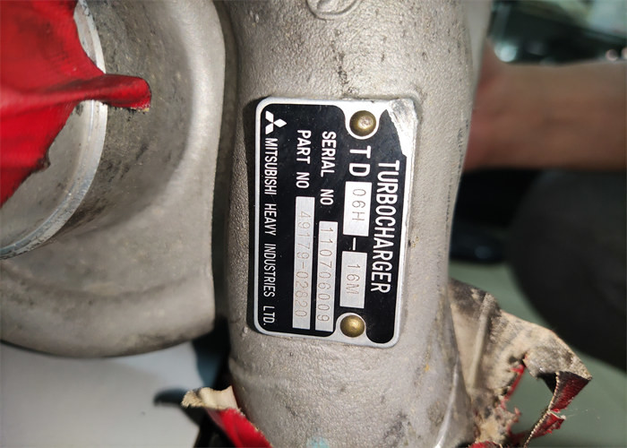 49179-02820 S6K Second Hand Turbo For Excavator E320B E320C E320D Metal Material