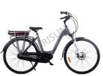 City Black Step Through Custom Electric Bike 250w 120 Kg Load Capacity