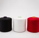 Black Red Yellow Green Dark Blue Colors 20s/2, 40/2 100% Polyester Ring Spun