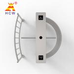 Durable Tested Gate Full Height Turnstile 1.5mm Thickness 20 Persons / Min