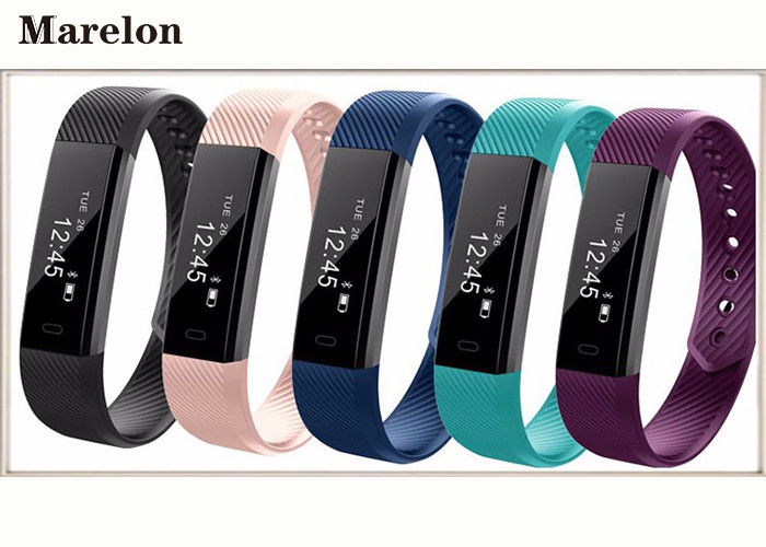 Waterproof Customized Promotional Gifts / Bluetooth Smart Wristband Sports Bracelet