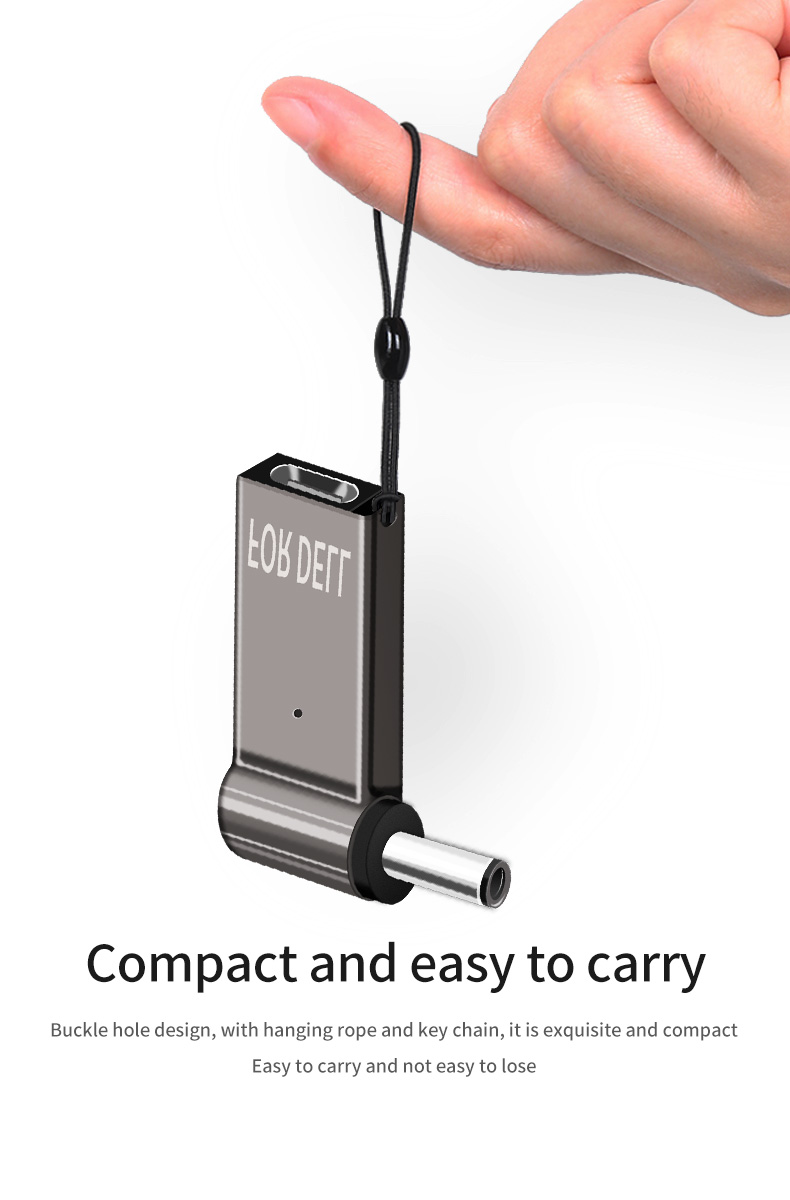 100w Plug Adapter Type C To Video Round Quick Charge Male 18.5v - 20v