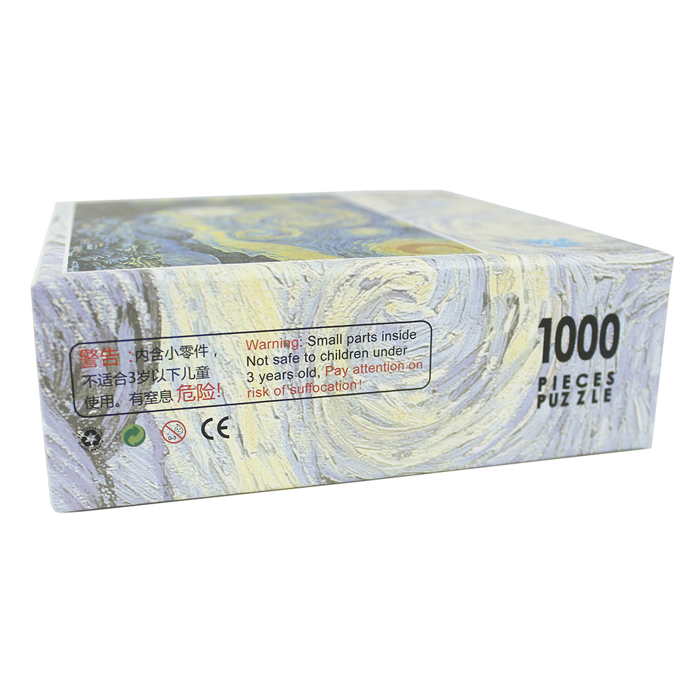 Custom Basket Ball Game Picture Paper Jigsaw Puzzle in great packaging