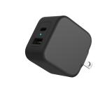 US GaN PD Phone Charger 20W 1A1C USB C Dual Port Charger For Iphone 12 Pro