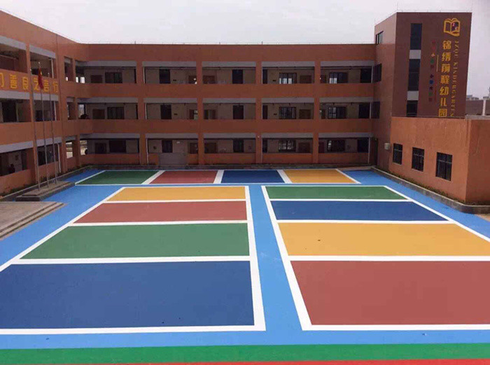 Good Durability EPDM For School Playground Kindergarten Rubber Flooring 5MM