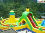 Outdoor Small Children Inflatable Amusement Park , Inflatable Sport Games Safe