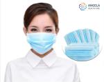 Wholesale Stock Melt Blown Fabric Disposable Consumables 3ply Face Mask