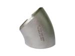 45 And 90 Degree Stainless Steel Pipe Fittings Butt Weld LR. SR. Seamless Elbow