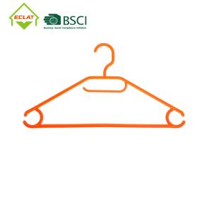 Wholesale 0.27&quot; Tubular Wide Shoulder Plastic Hangers Wrinkle Free from china suppliers