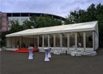 15m By 30m Christmas Festival Tent With Double Glass - Wing Door
