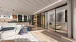 Glass Sliding Door Aluminium Frame Silver Patio Aluminum Alloy Doors