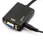 1080p Hdmi Male to VGA Female with Audio Cable Converter Adapter for HDTV PC
